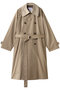 ハイ カウント コットン トレンチ コート イロット/IIROT ベージュ