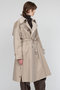 ハイ カウント コットン トレンチ コート イロット/IIROT