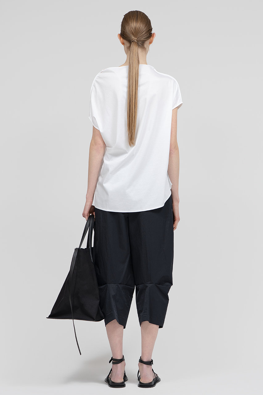 iirot   カットソー IIROT(イロット)｜cotton knit トップス/アイボリー の通販｜ELLESHOP