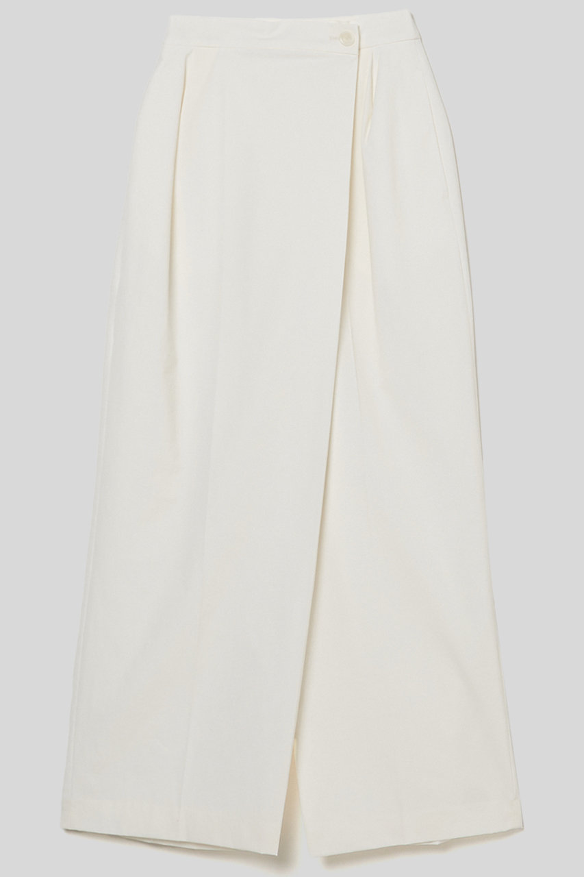 イロット/IIROTのnylon cotton cross パンツ(ホワイト/034-026-WP003)