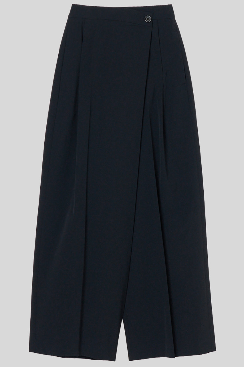 イロット/IIROTのnylon cotton cross パンツ(ネイビー/034-026-WP003)