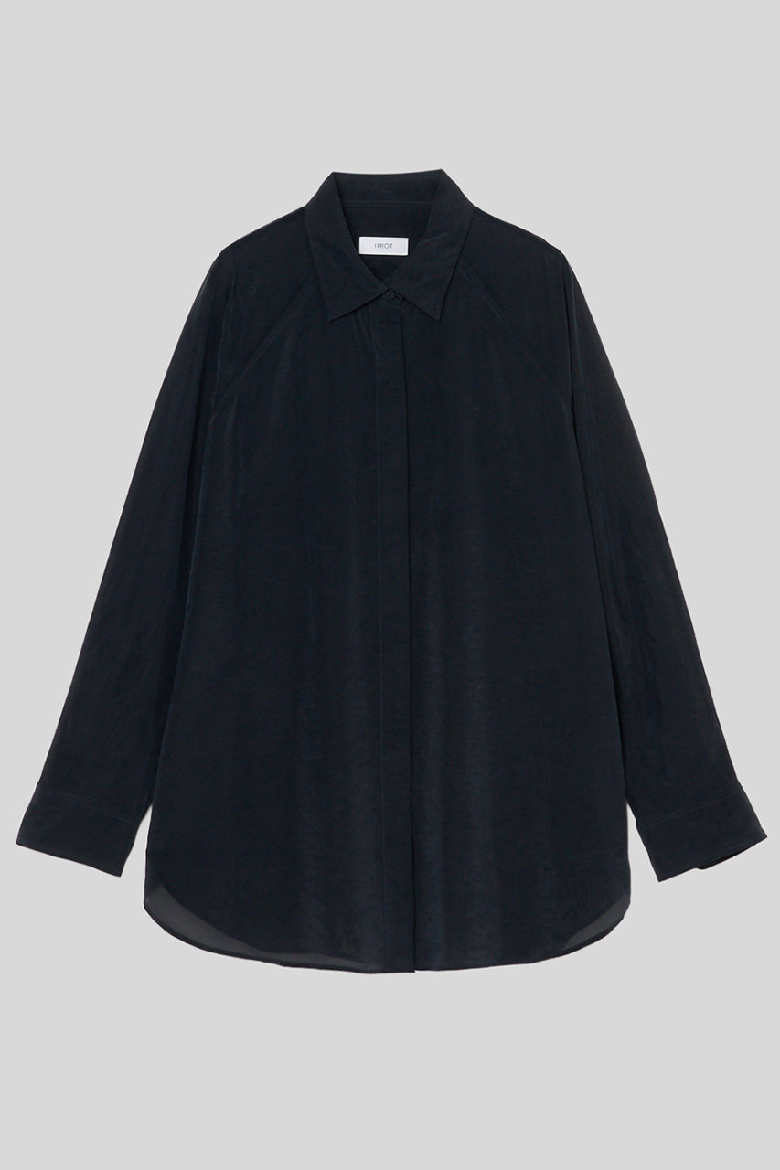 イロット/IIROTの【予約販売】ライトシアー シャツ(ブラック/034-026-WSH60)