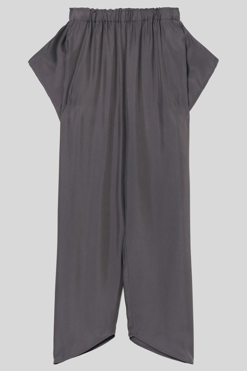 chambray ドレープ パンツ