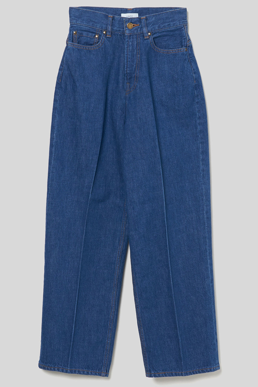 イロット/IIROTの【予約販売】テーパード ジーンズ(ブルー/034-026-D005)