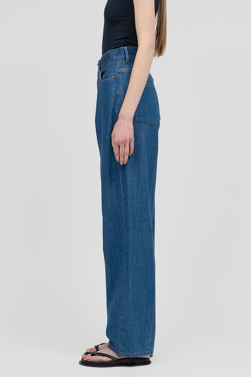 IIROT(イロット)｜テーパード ジーンズ/ブルー の通販｜ELLESHOP 