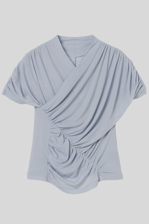 イロット/IIROTの【予約販売】skin touch シャーリング トップス(110100/110102)