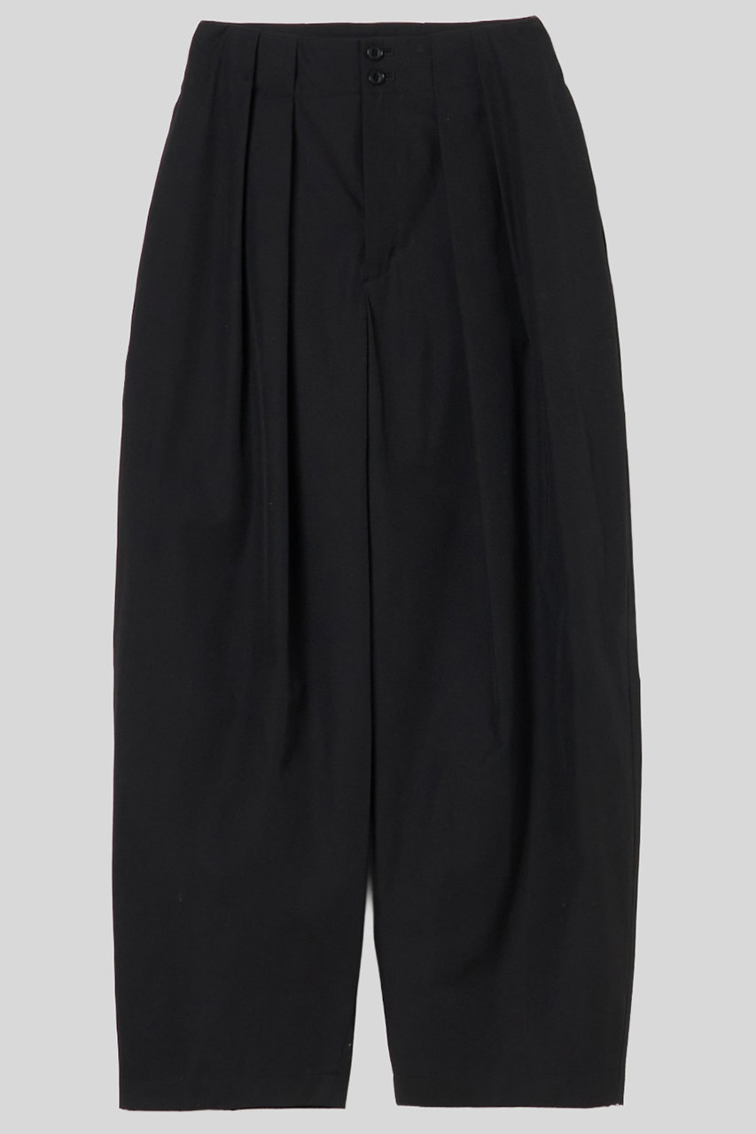 organic cotton tuck パンツ