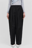 organic cotton tuck パンツ
