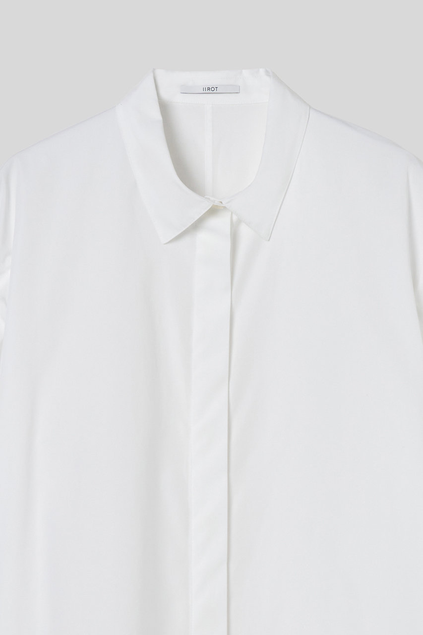 IIROT カジュアルシャツ レディース IIROT(イロット)｜cotton variation シャツ/ホワイト の通販｜ELLESHOP