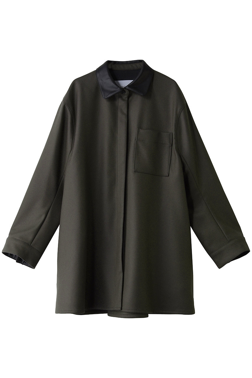 IIROT Light Wool ショートコート (ウォルナット, F) イロット ELLE SHOP