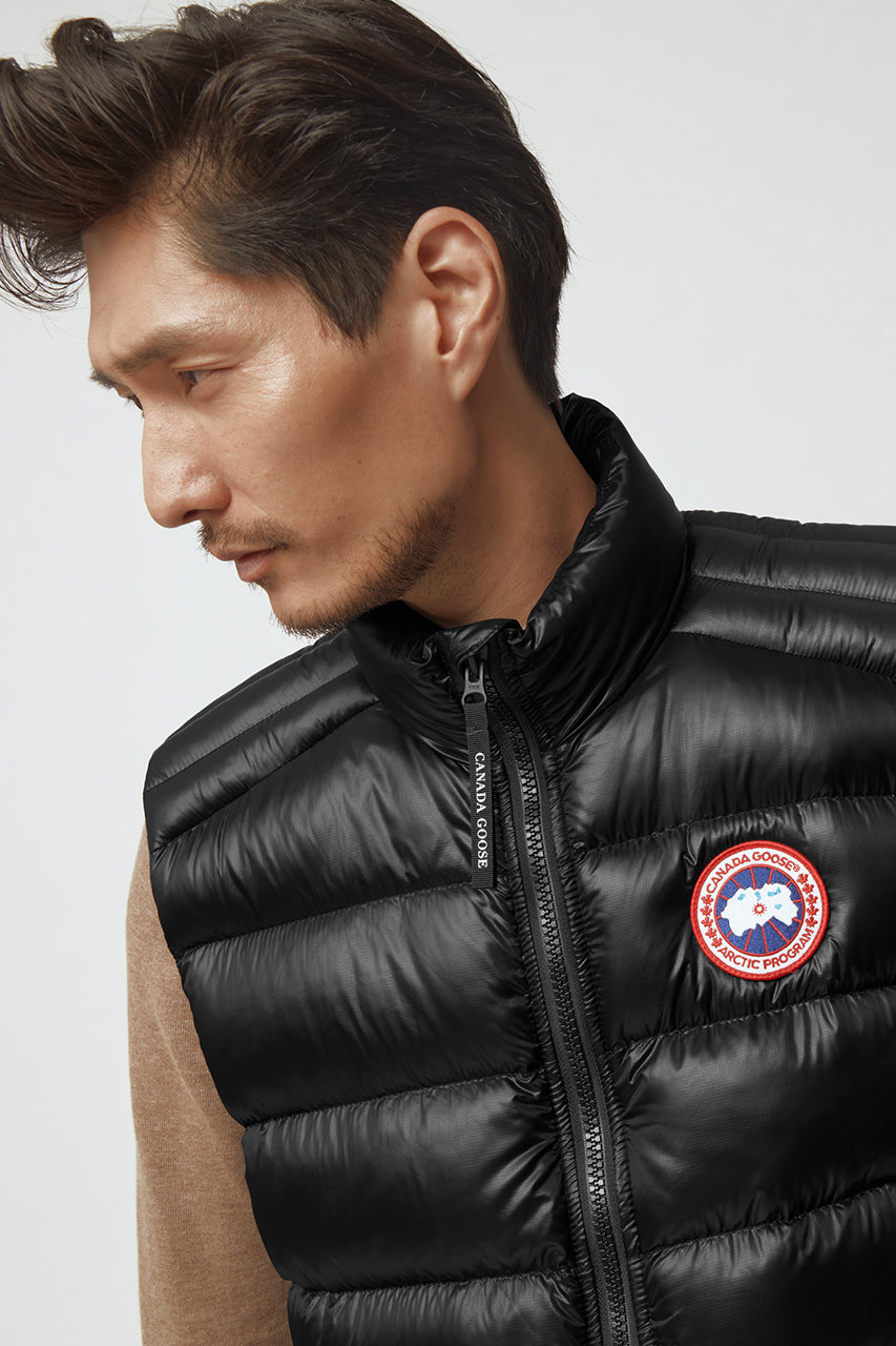 canada goose gilet shiny