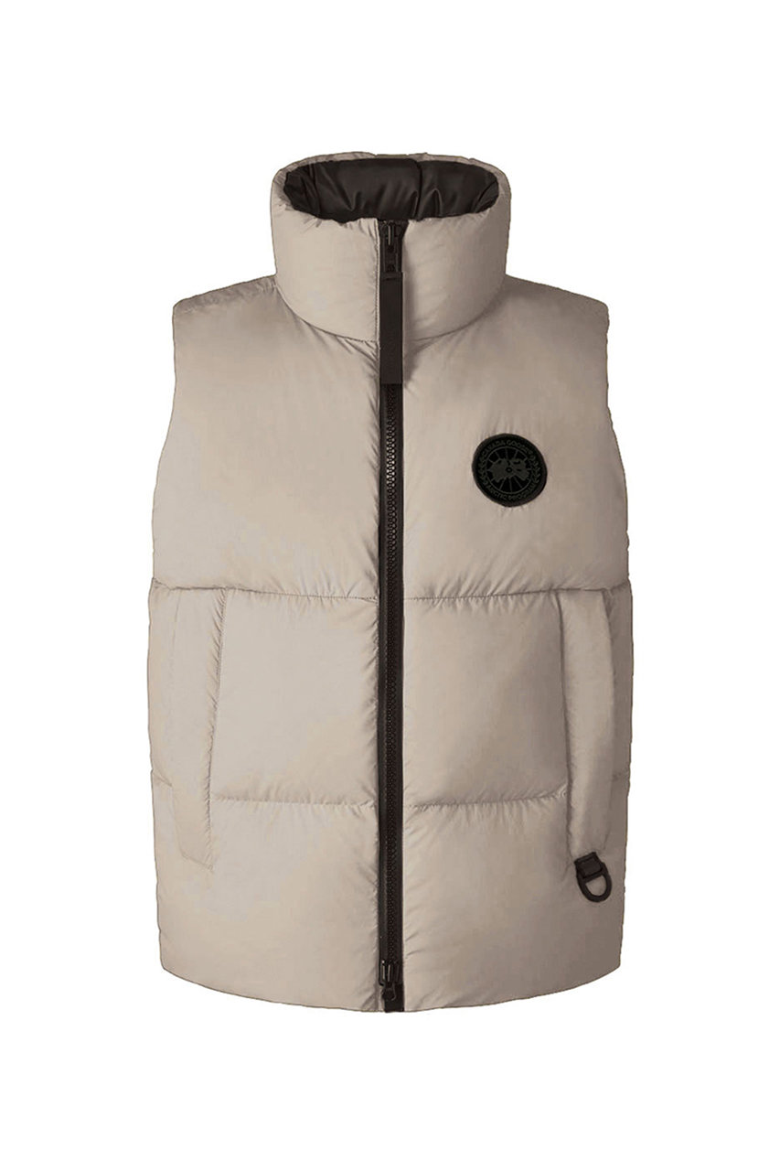 ＜ELLE SHOP＞ CANADA GOOSE 【MEN】2614MB EVERETT VEST BLACK LABEL エバレット ベスト (ライムストーン M) カナダグース ELLE SHOP