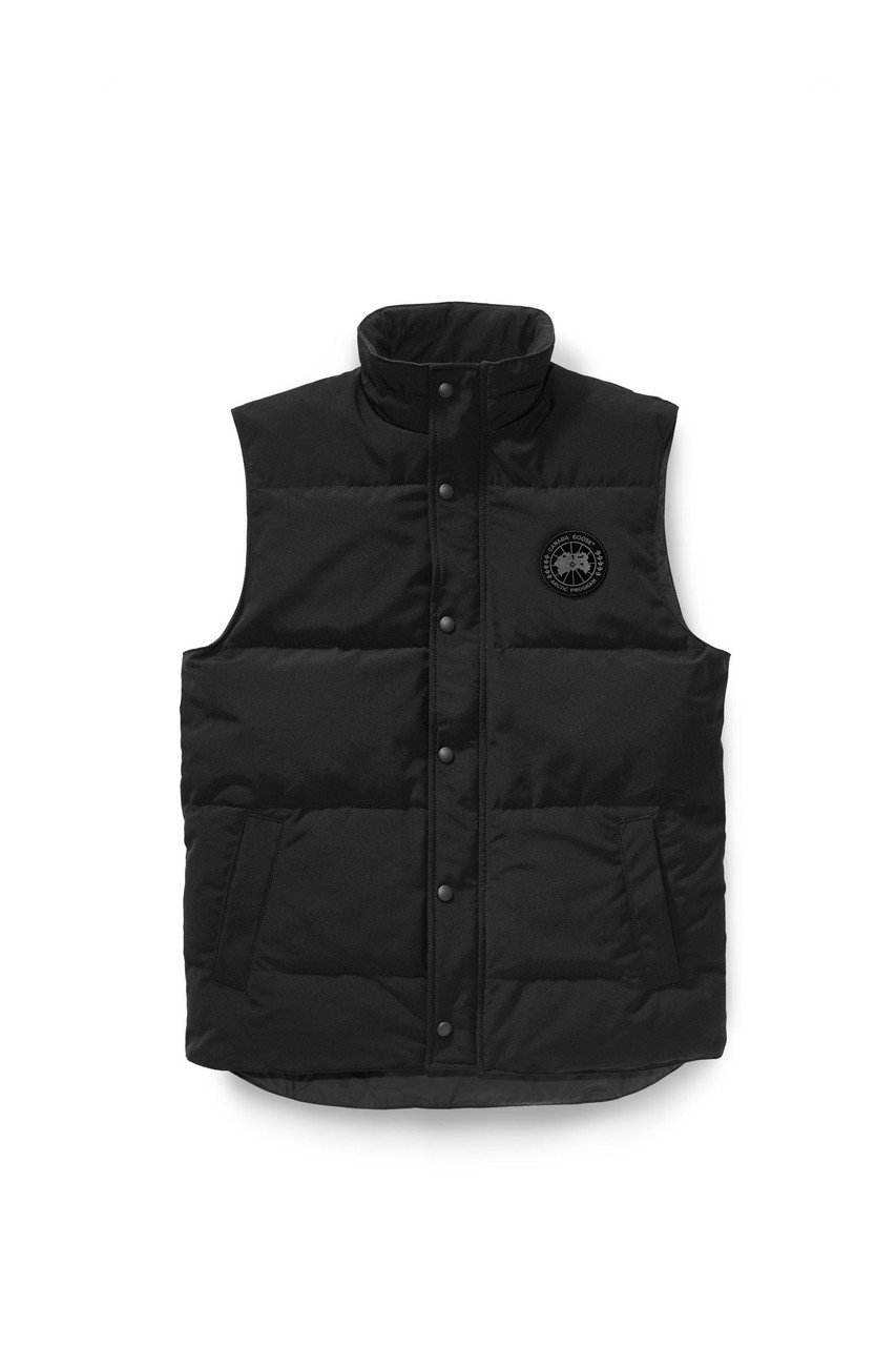 ＜ELLE SHOP＞ CANADA GOOSE 【MEN】4151MB GARSON VEST BLACK LABEL ガーソン ベスト (ブラック M) カナダグース ELLE SHOP