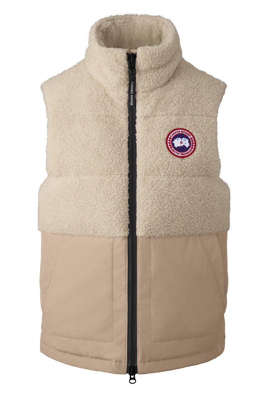 CANADA GOOSE(カナダグース)｜2837W Elora Vest エローラベスト/ライトタン×タン  の通販｜ELLESHOP・(エル・ショップ)