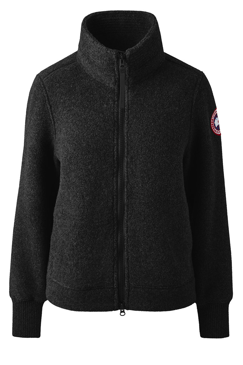 カナダグース/CANADA GOOSEの7103W Severn Fleece Jacket セヴァーンフリースジャケット(ブラック/7103W)