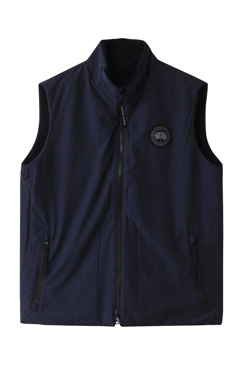 CANADA GOOSE(カナダグース)｜【MEN】2464MBA Kinross Reversible Fleece Vest  BL/アトランティックネイビー の通販｜ELLESHOP・(エル・ショップ)