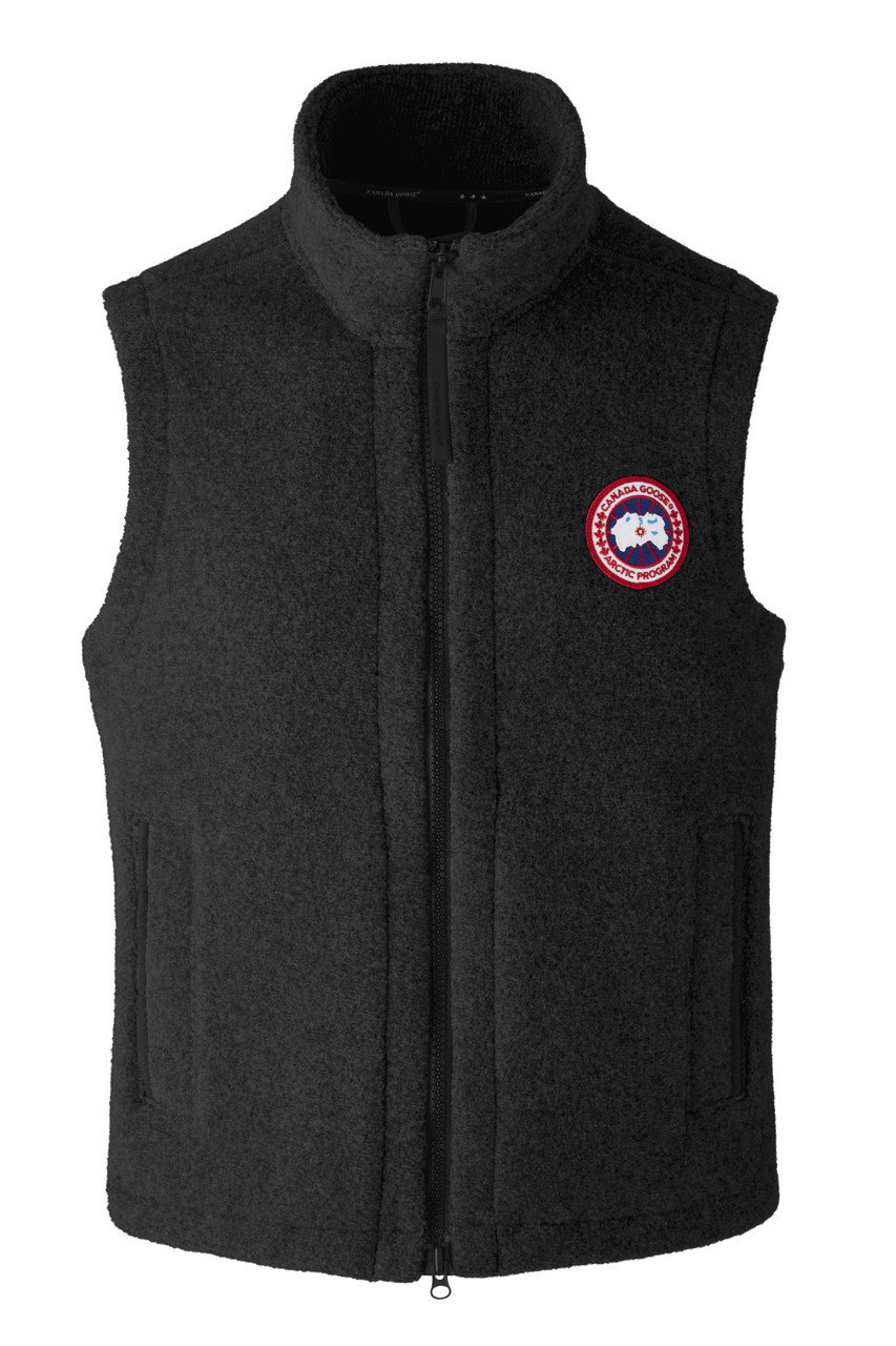 カナダグース/CANADA GOOSEの【MEN】7052M Mersey Vest Kind Fleece マージ―ベスト(ブラック/7052M)