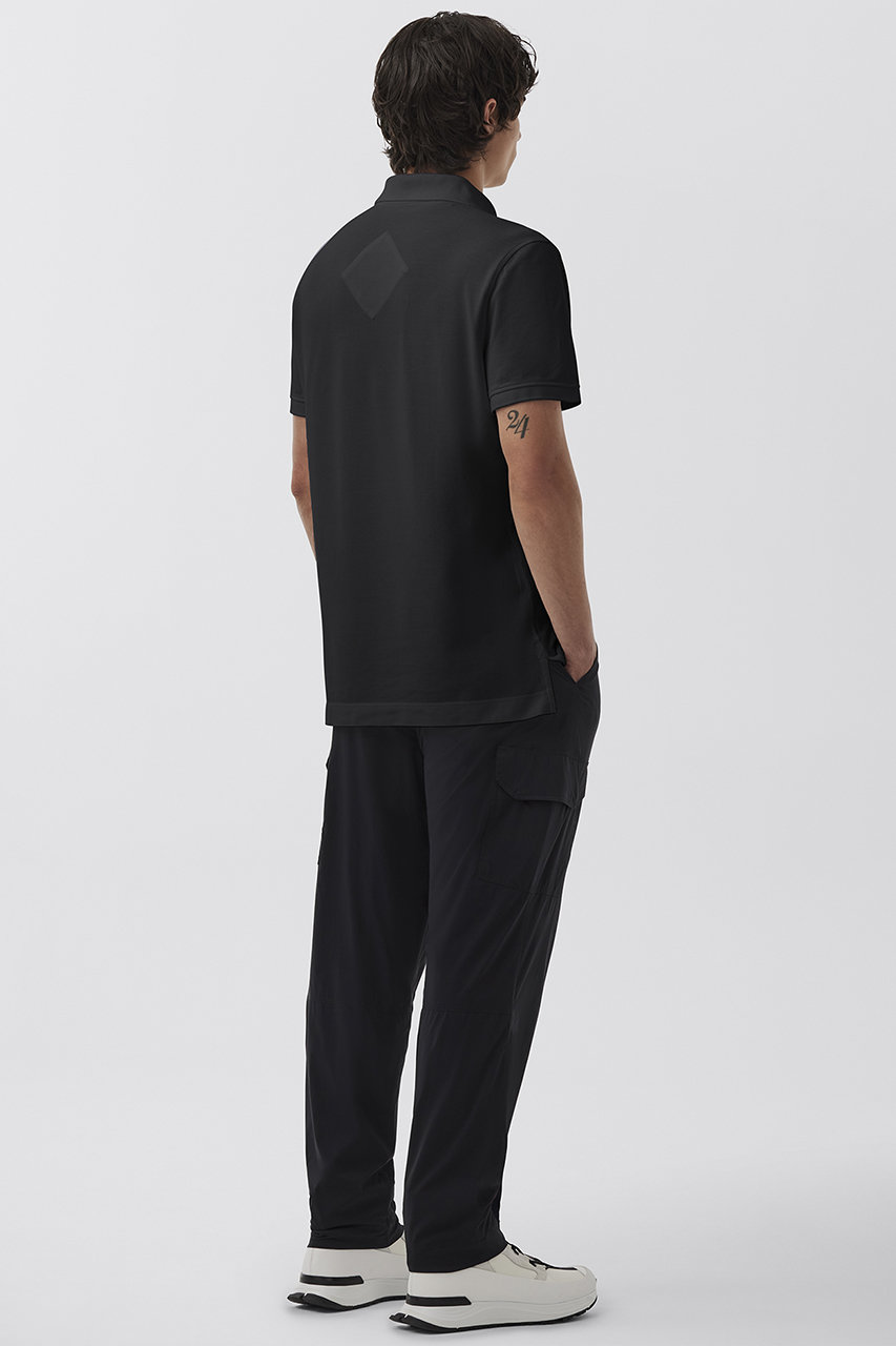 CANADA GOOSE(カナダグース)｜【MEN】1600MB Beckley Polo Black
