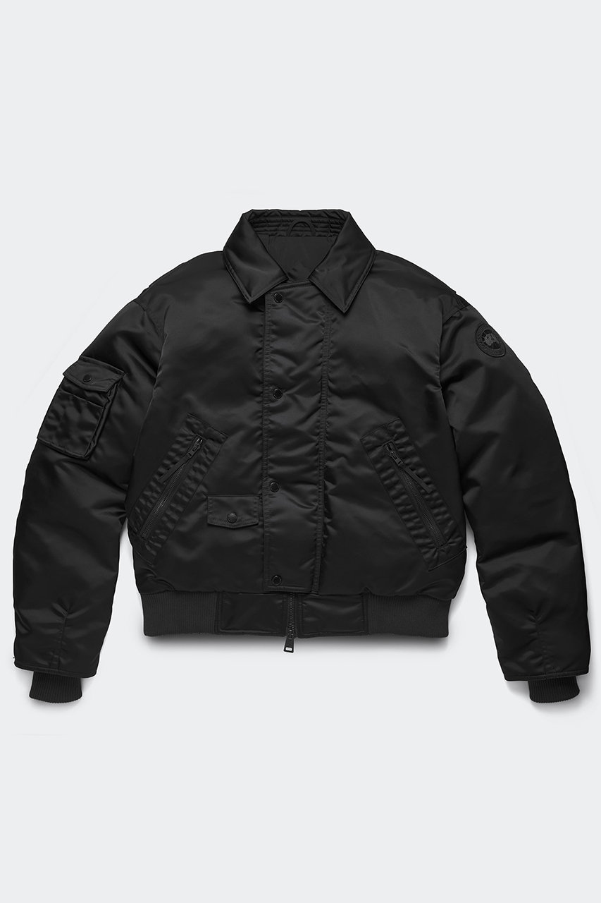 CANADA GOOSE 【MEN】4882MT Seguin Aviator Bomber セガン アビエータ ボンバー (ブラック, L) カナダグース ELLE SHOP CANADA GOOSE 【MEN】4882MT Seguin Aviator Bomber セガン アビエータ ボンバー (ブラック, L) カナダグース ELLE SHOP