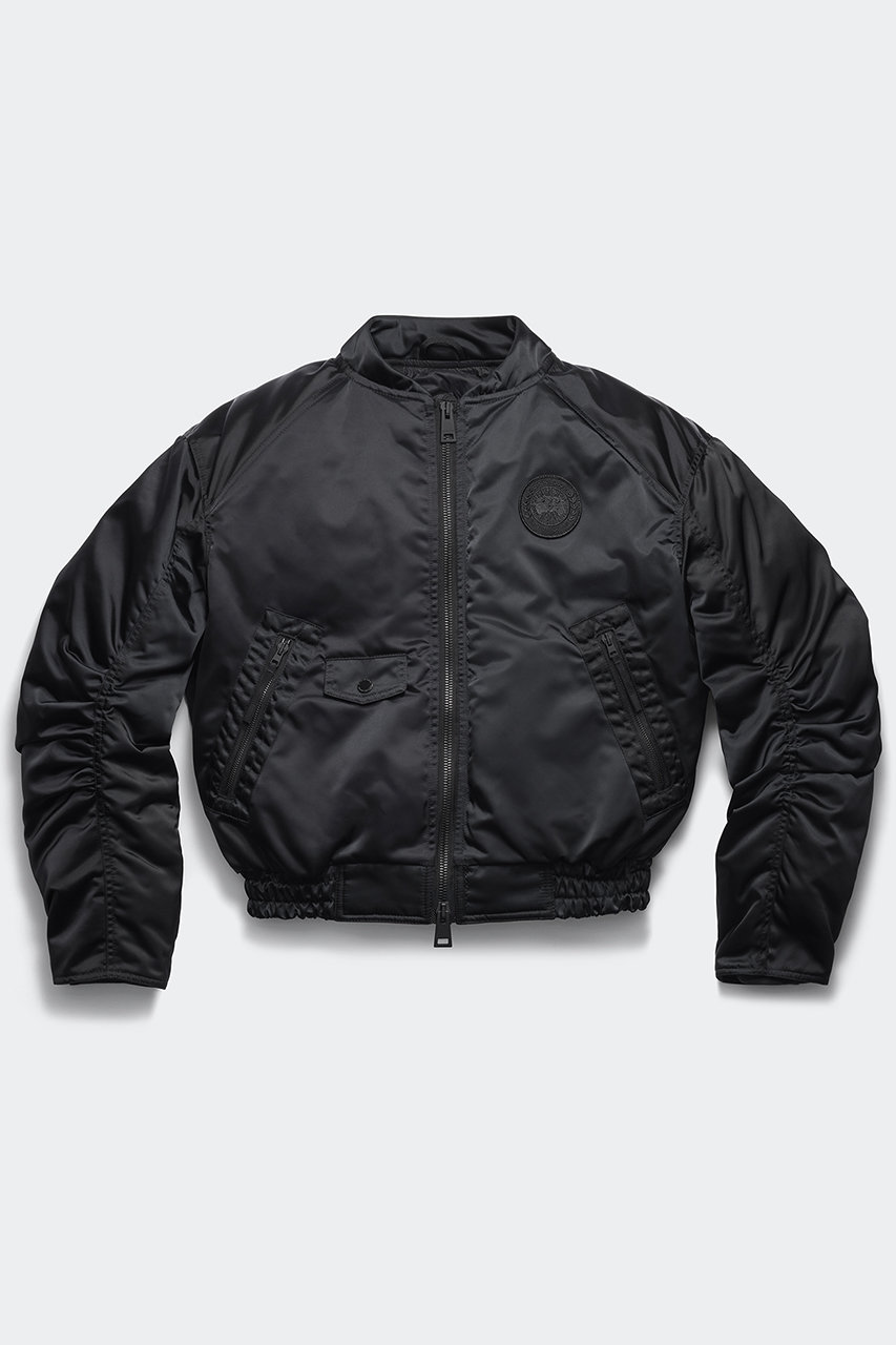 CANADA GOOSE 4904WT Jade Bomber ジェイド ボンバー (ブラック, S) カナダグース ELLE SHOP CANADA GOOSE 4904WT Jade Bomber ジェイド ボンバー (ブラック, S) カナダグース ELLE SHOP