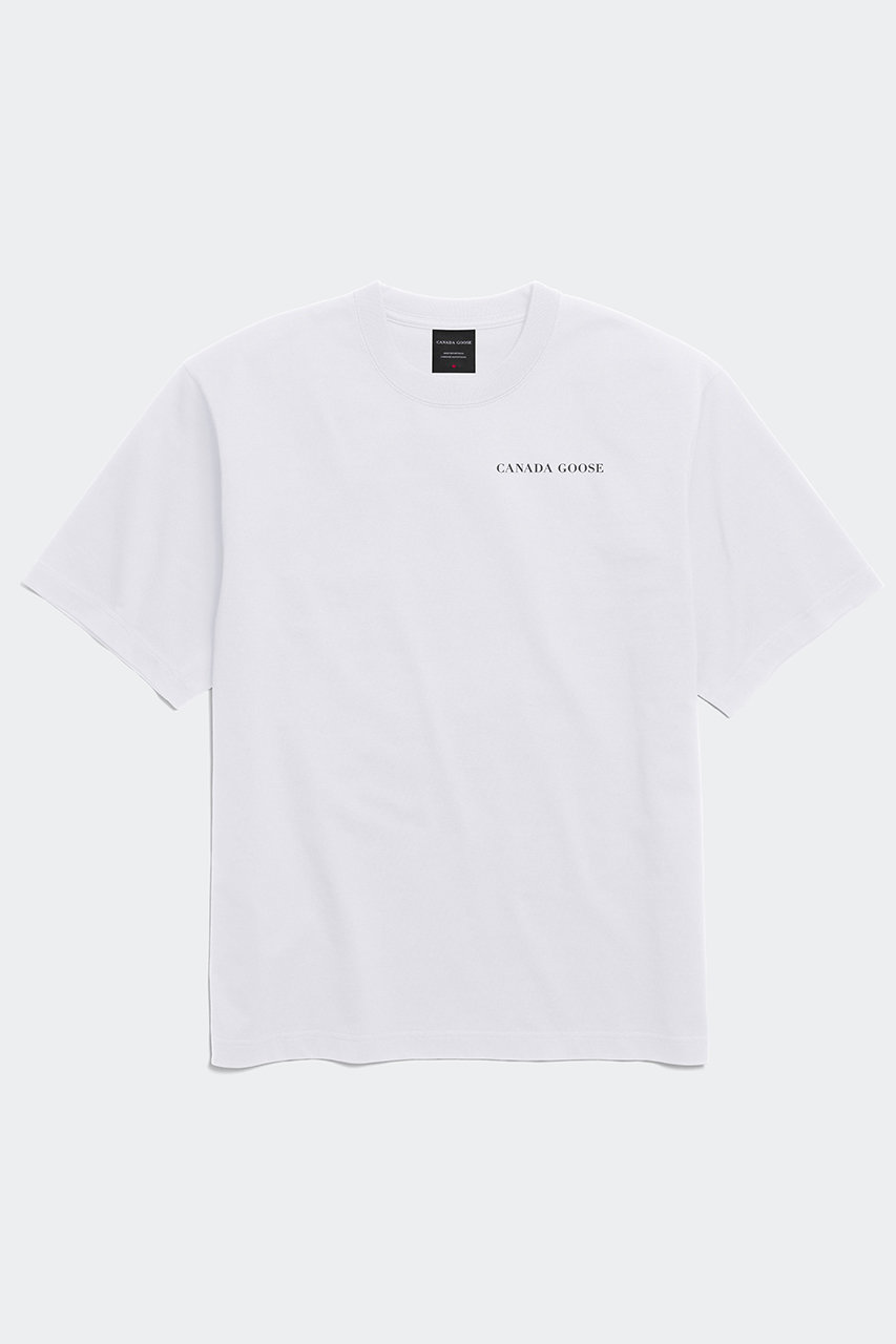 カナダグース/CANADA GOOSEの【MEN】1328M1 Novo T-shirt ノヴォ Tシャツ - グラフィック(オプティックホワイト/1328M1)
