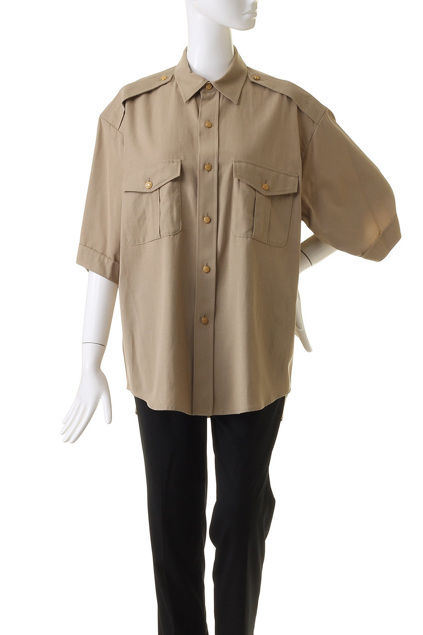 COUTURE D'ADAM(クチュール ド アダム)｜サファリシャツ/キャメル の