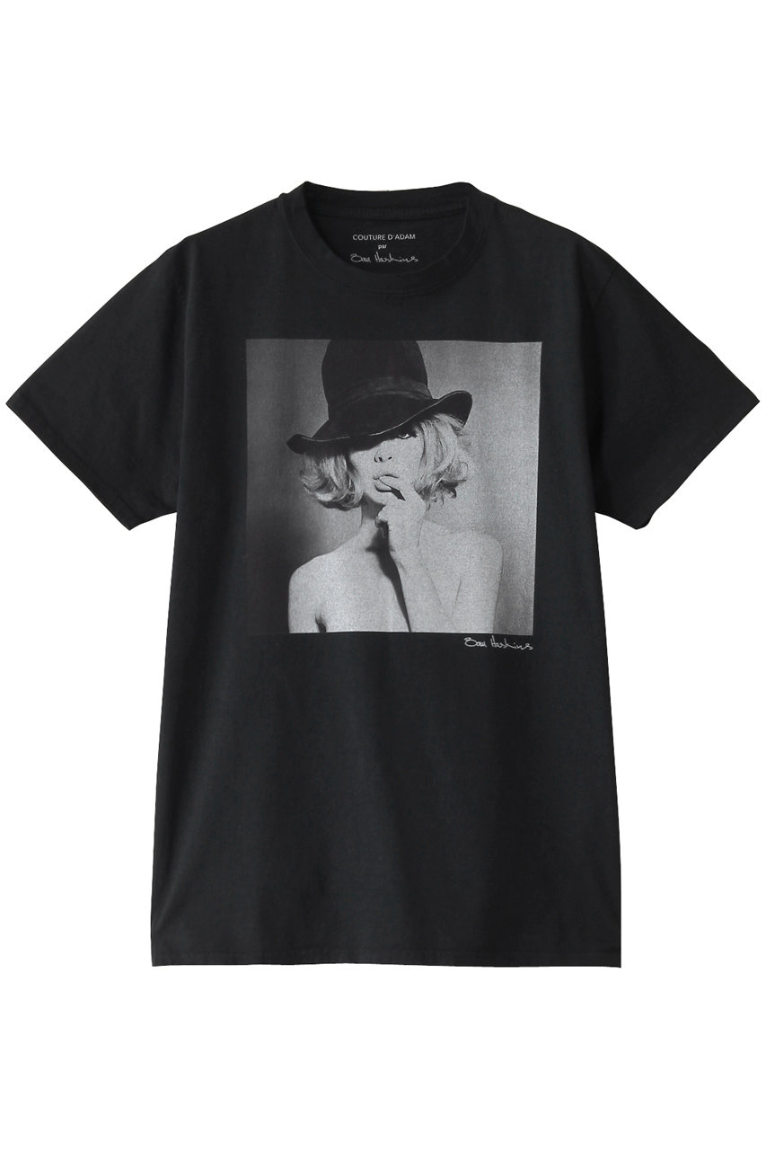 クチュール ド アダム/COUTURE D'ADAMのSam Haskins プリントTシャツ(ブラック(KATE in jail)/25SS-076)