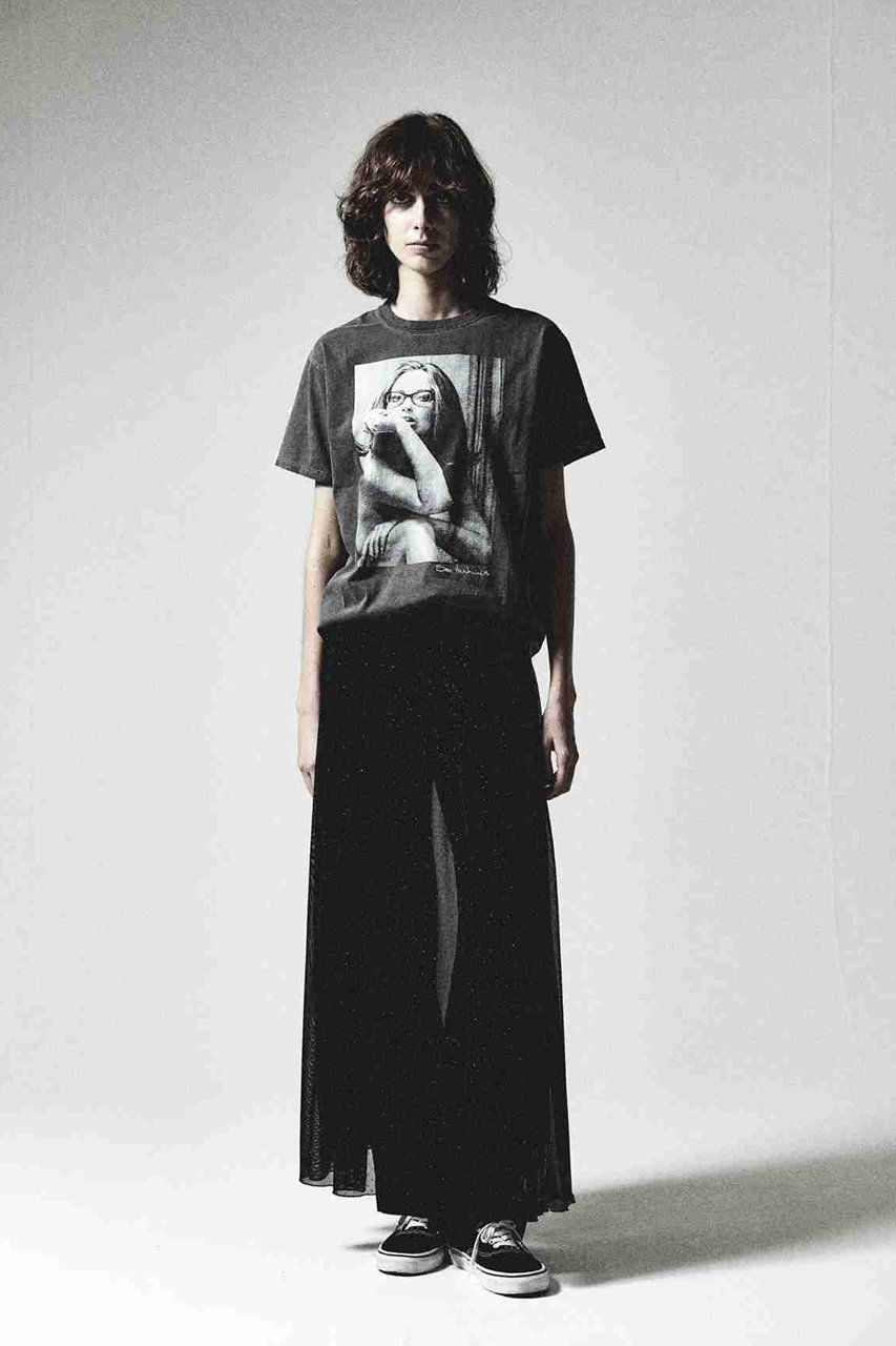 COUTURE D'ADAM /Sam Haskins T／ブラック COUTURE D'ADAM (クチュール ド アダム) Sam Haskins T-Shirt（T