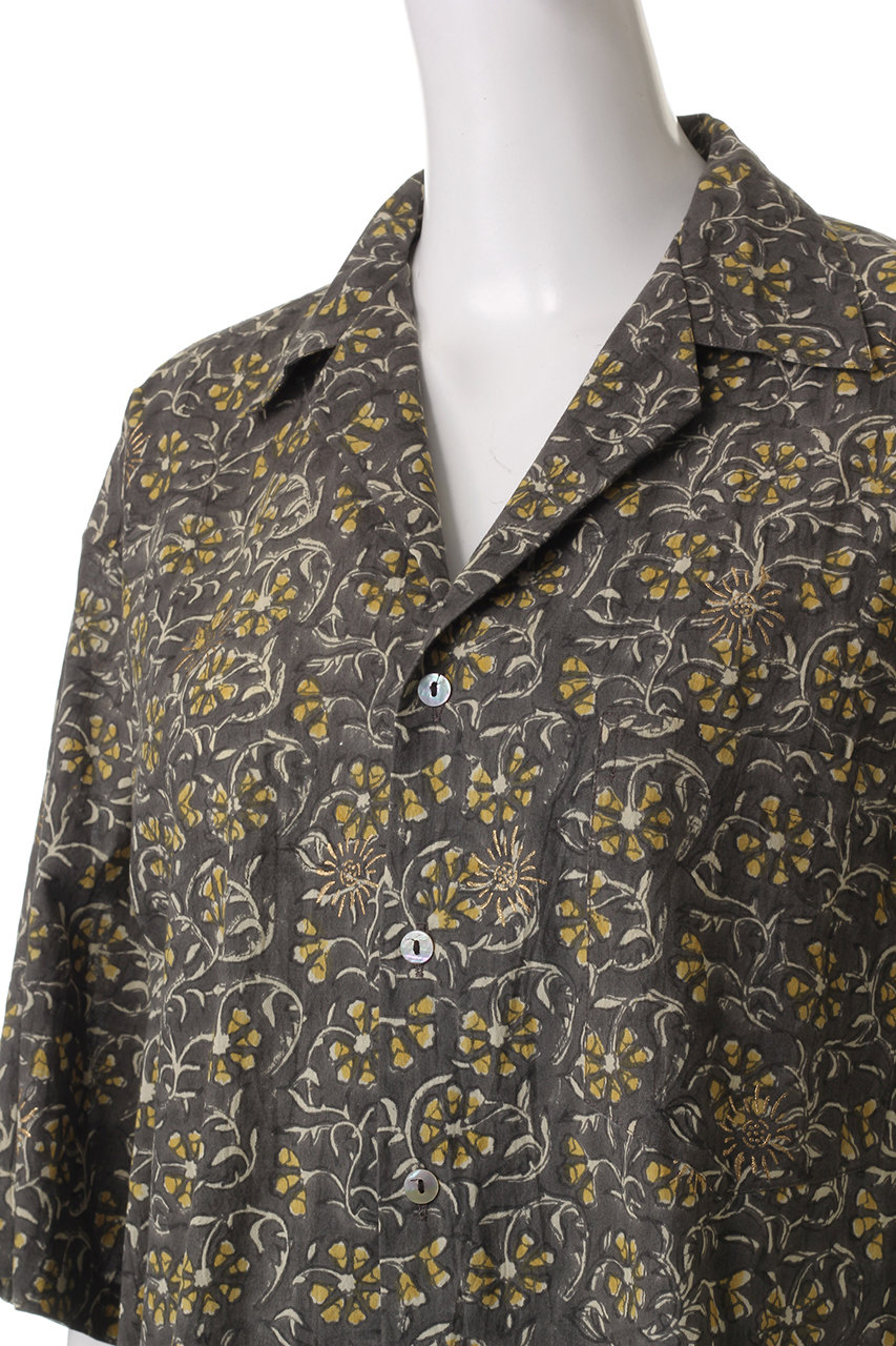 【COUTURE D'ADAM】Block printシャツ COUTURE D'ADAM シャツ D'ADAM (クチュール ド アダム) Block