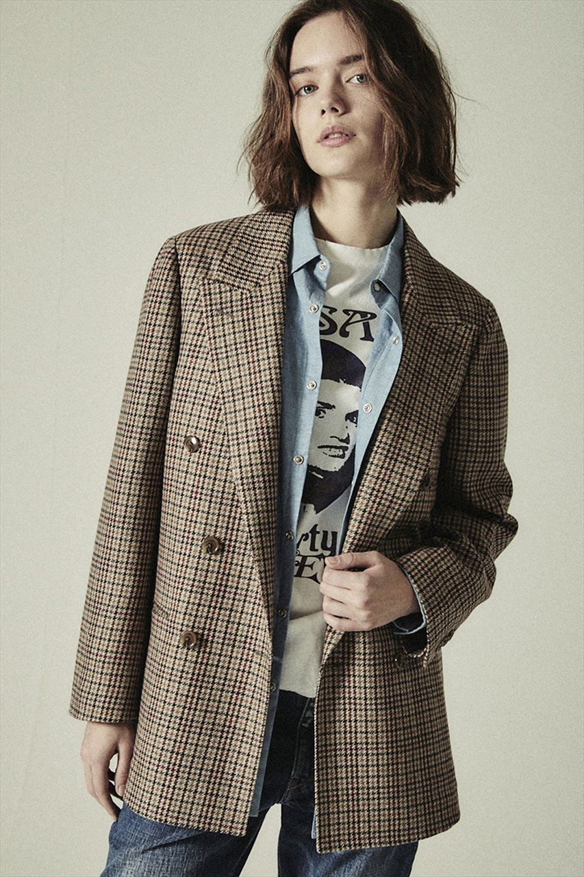 24AW COUTURE D'ADAM ダブルジャケット 定価7万3700円 COUTURE D'ADAM（クチュール ド アダム） ジャケット テーラード