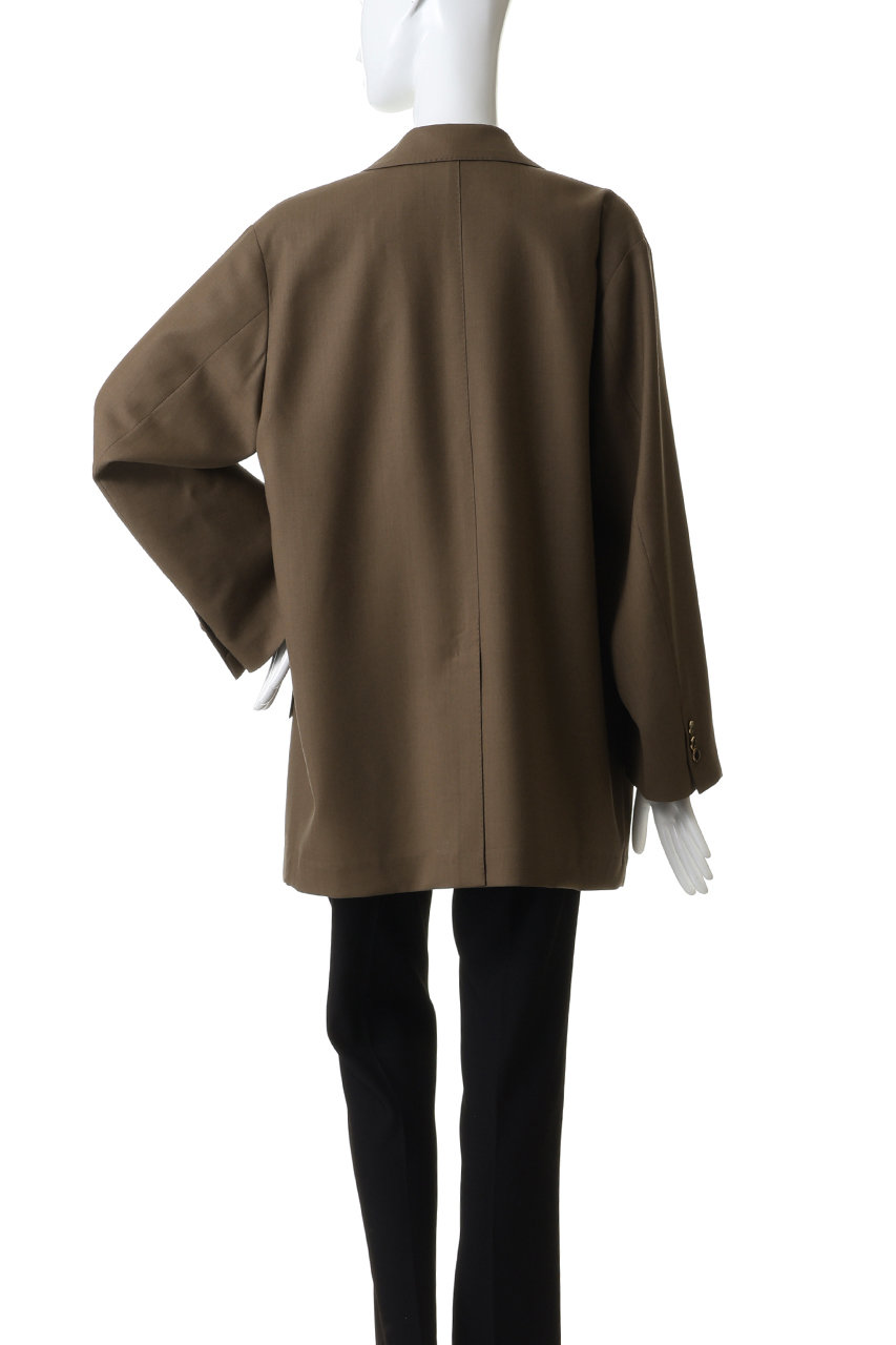 【新品タグ付き】クチュール ド アダム ビッグジャケット ブラウン COUTURE D'ADAM(クチュール ド アダム)｜ビッグブレザージャケット