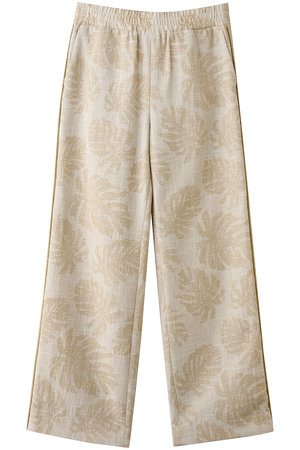 クチュール ド アダム/COUTURE D'ADAMのボタニカルジャカードイージーパンツ(110600/110601)