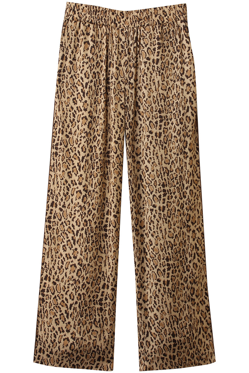 クチュール ド アダム/COUTURE D’ADAMのレオパードプリントイージーパンツ(ベージュ/26SS-042)