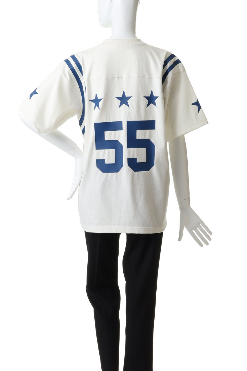 50s〜60s アメリカンフットボールシャツ 古着 60-70s Southern Athletic 「Angels 63」 ナンバリング ナイロン