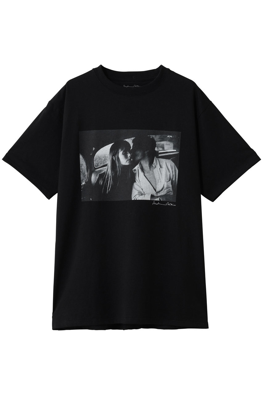 クチュール ド アダム/COUTURE D'ADAMの【予約販売】Jane & Serge: A Family Album フォトTシャツ(ブラック(Jane & Serge)/26SS-245)