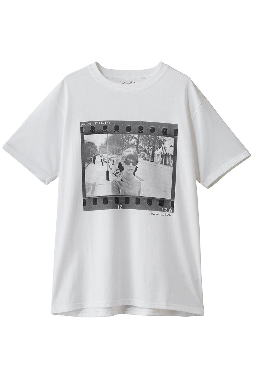 クチュール ド アダム/COUTURE D’ADAMのJane & Serge: A Family Album フォトTシャツ(ホワイト(W Frame)/26AW-253)