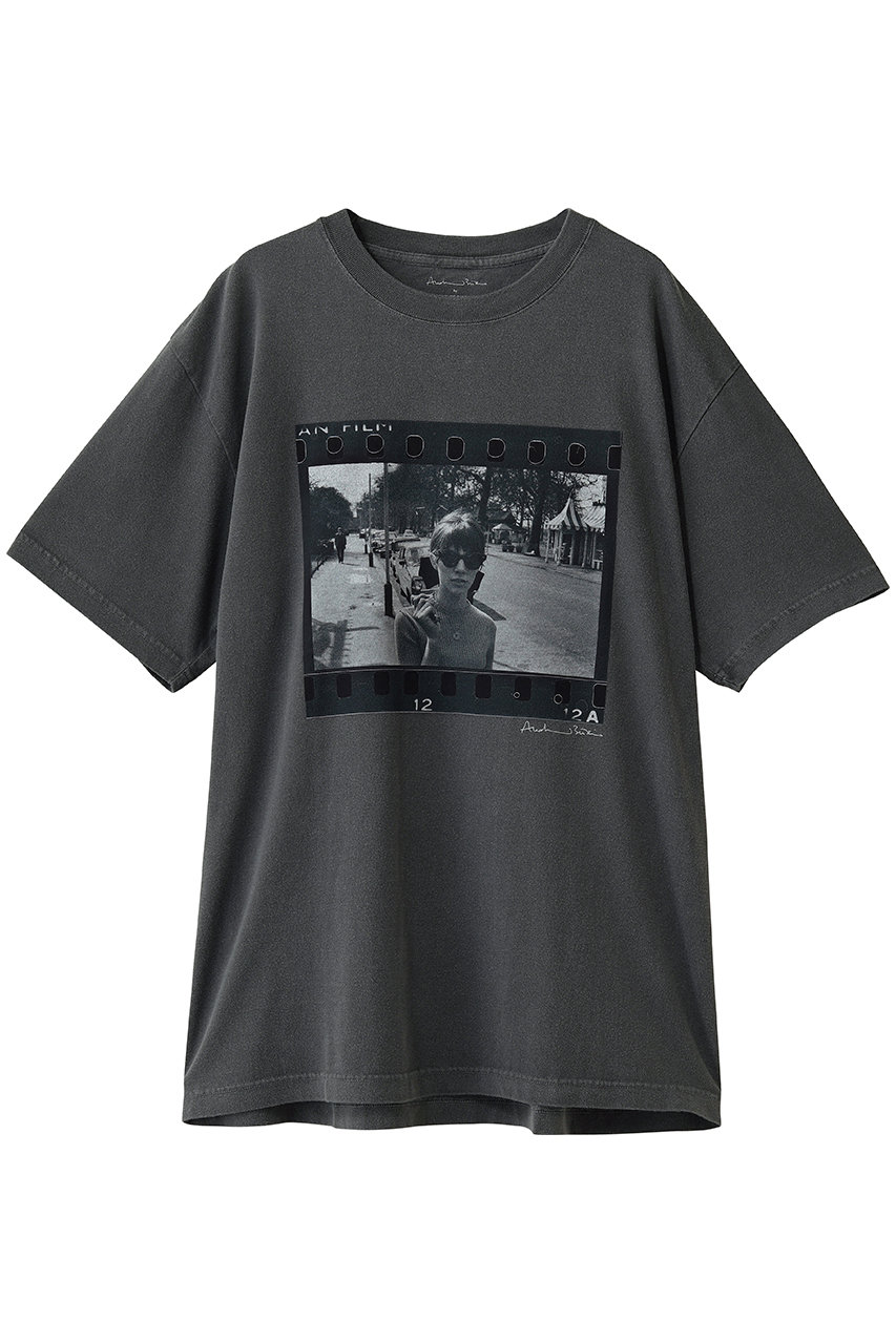 クチュール ド アダム/COUTURE D’ADAMのJane & Serge: A Family Album フォトTシャツ(グレー(W Frame)/26AW-253)