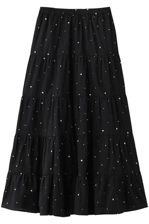 クチュール ド アダム/COUTURE D'ADAMのグリッターティアードスカート(110700/110703)