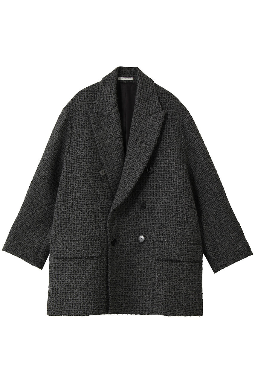 クチュール ド アダム/COUTURE D’ADAMの【予約販売】イタリアンツイード コテージコート(グレー/26AW-051)