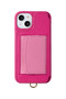 POCHE iPhoneケース(ストラップ別売) デミウルーボ/Demiurvo マゼンタピンク×ピンク 14/13/12