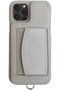 POCHE iPhoneケース(ストラップ別売) デミウルーボ/Demiurvo チャコール 14