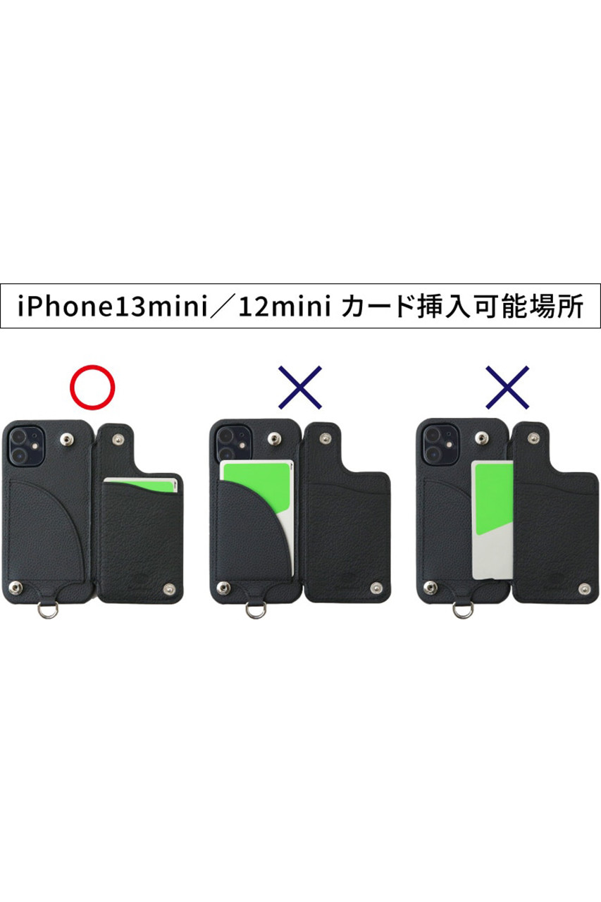 POCHE FLAT iPhoneケース(ストラップ別売)