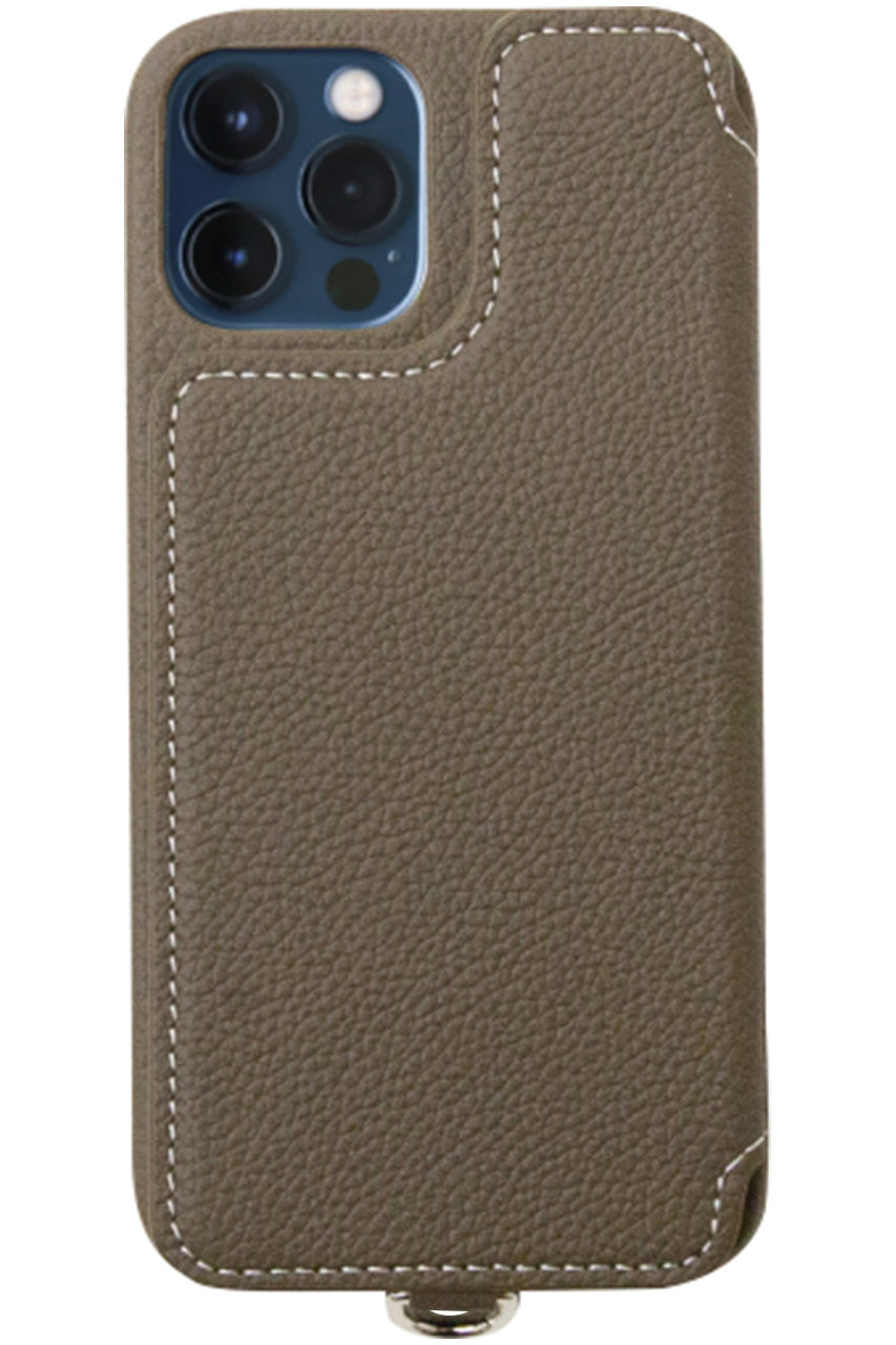 デミウルーボ/DemiurvoのPOCHE FLAT iPhoneケース(ストラップ別売)(エトープ 13/12//HS-DE110C-BPF409)