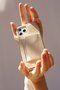 POCHE Croco iPhoneケース(ストラップ別売) デミュウ/DEMIU