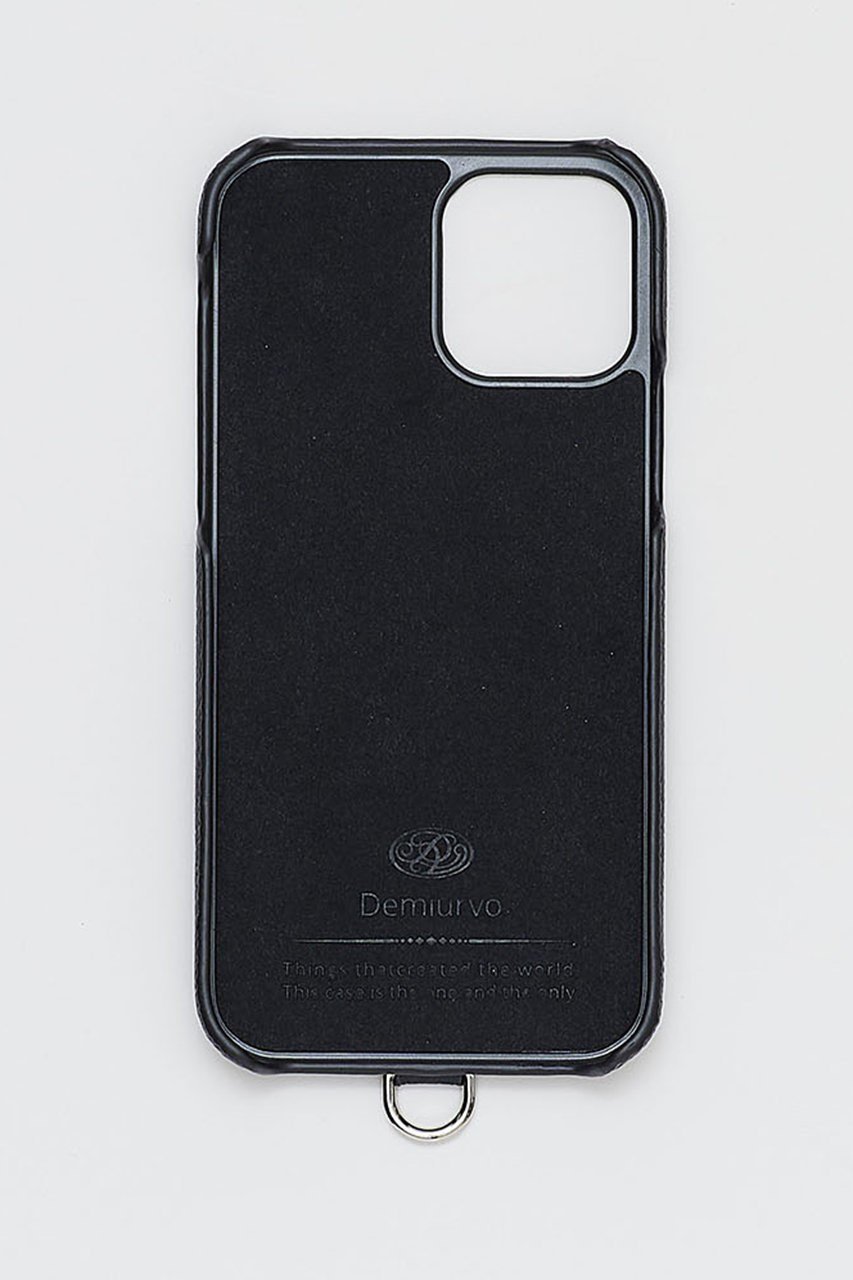 Demiurvo デミウルーボ Rond カスタムハードケース Iphone用 ブラック の通販 Elleshop エル ショップ