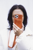 iPhone12 POCHE 背面収納スマホケース ストラップ別売