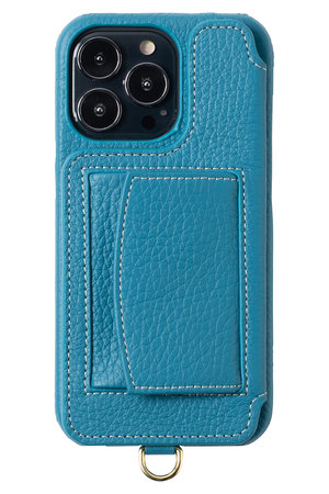 デミュウ/DEMIUのiPhone13 POCHE 背面収納スマホケース ストラップ別売(141000/141001)