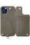 iPhone11 POCHE Croco 背面収納スマホケース ストラップ別売 デミュウ/DEMIU