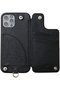 iPhone12 POCHE Croco 背面収納スマホケース ストラップ別売 デミュウ/DEMIU