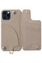 iPhone12 POCHE FLAT 背面収納スマホケース ストラップ別売 デミュウ/DEMIU